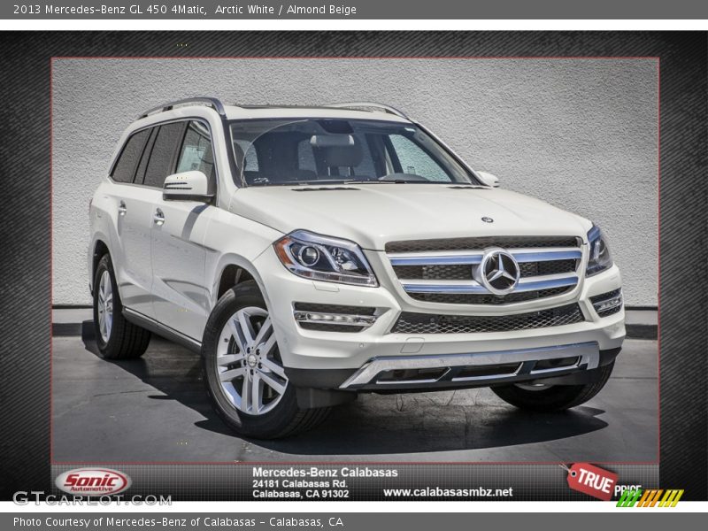 Arctic White / Almond Beige 2013 Mercedes-Benz GL 450 4Matic