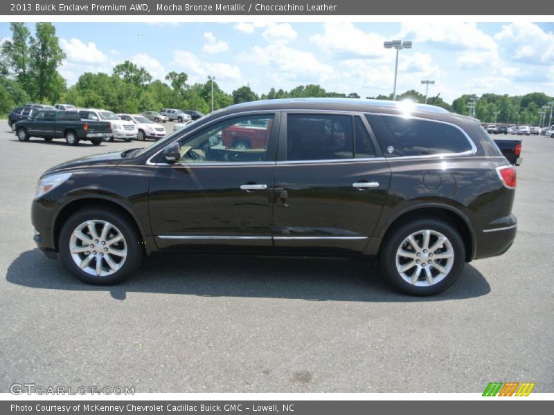 Mocha Bronze Metallic / Choccachino Leather 2013 Buick Enclave Premium AWD