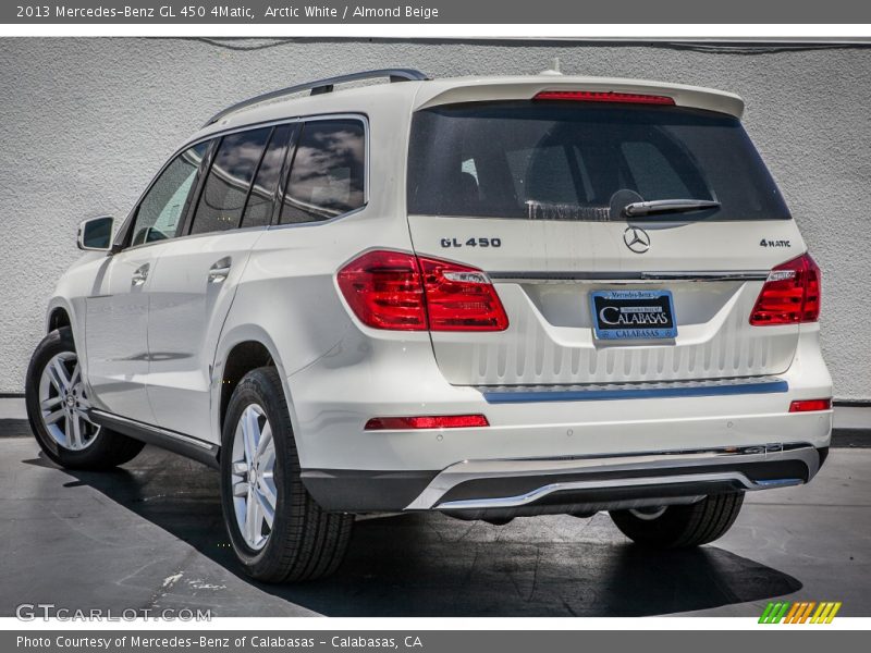 Arctic White / Almond Beige 2013 Mercedes-Benz GL 450 4Matic