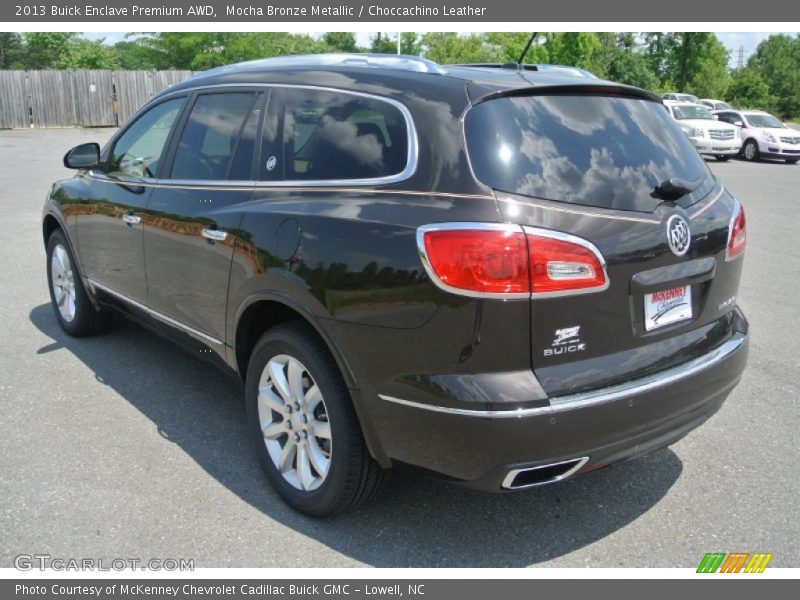 Mocha Bronze Metallic / Choccachino Leather 2013 Buick Enclave Premium AWD