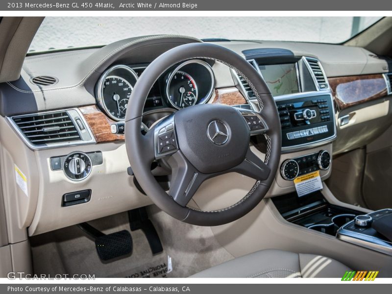 Arctic White / Almond Beige 2013 Mercedes-Benz GL 450 4Matic