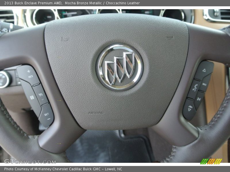 Controls of 2013 Enclave Premium AWD