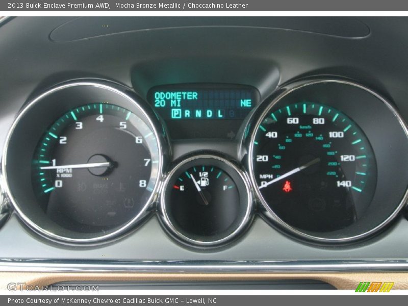  2013 Enclave Premium AWD Premium AWD Gauges