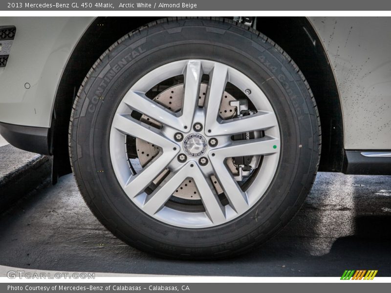 Arctic White / Almond Beige 2013 Mercedes-Benz GL 450 4Matic
