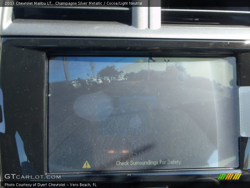 Champagne Silver Metallic / Cocoa/Light Neutral 2013 Chevrolet Malibu LT