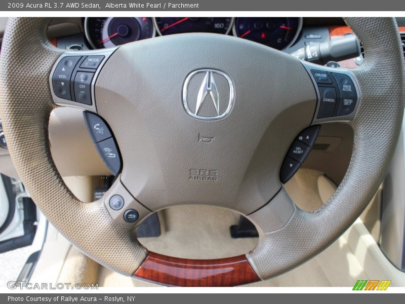 Alberta White Pearl / Parchment 2009 Acura RL 3.7 AWD Sedan