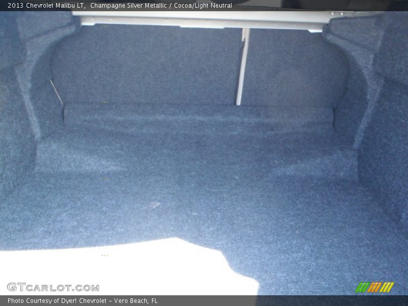 Champagne Silver Metallic / Cocoa/Light Neutral 2013 Chevrolet Malibu LT