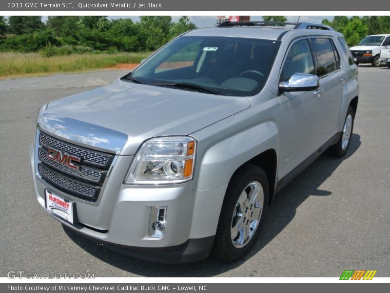 Quicksilver Metallic / Jet Black 2013 GMC Terrain SLT