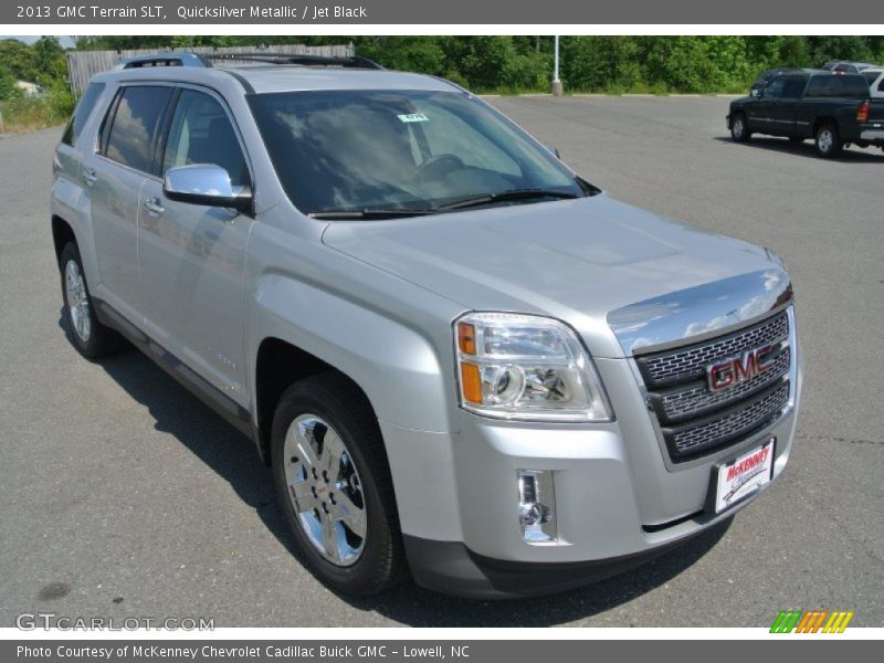 Quicksilver Metallic / Jet Black 2013 GMC Terrain SLT