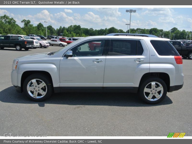 Quicksilver Metallic / Jet Black 2013 GMC Terrain SLT