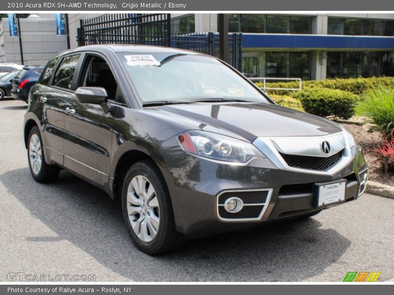 Grigio Metallic / Ebony 2010 Acura RDX SH-AWD Technology