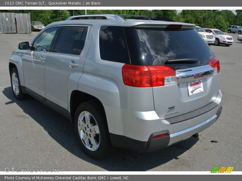 Quicksilver Metallic / Jet Black 2013 GMC Terrain SLT