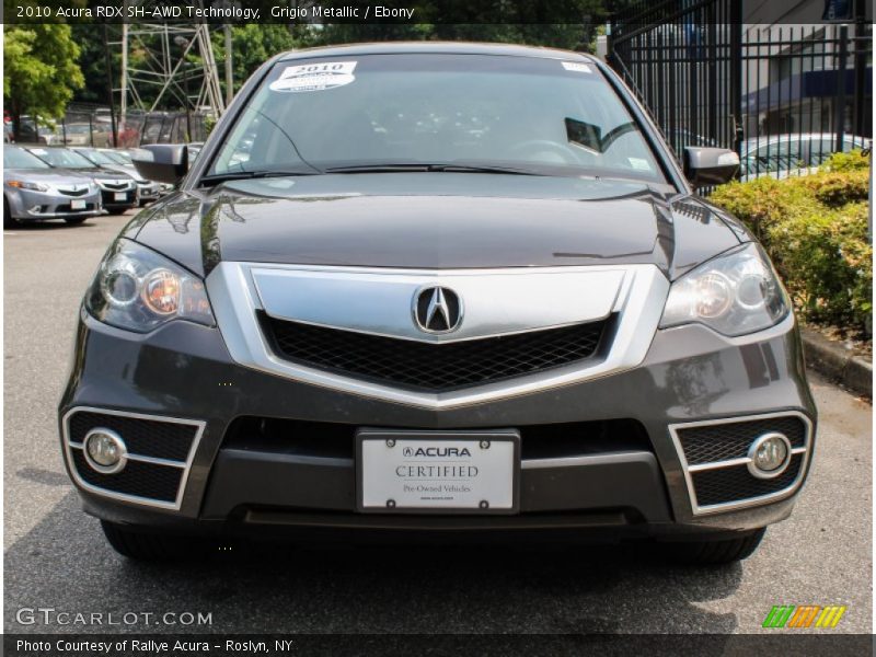 Grigio Metallic / Ebony 2010 Acura RDX SH-AWD Technology