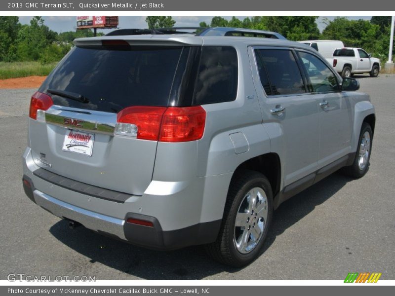 Quicksilver Metallic / Jet Black 2013 GMC Terrain SLT