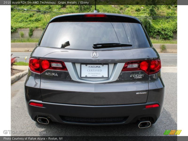 Grigio Metallic / Ebony 2010 Acura RDX SH-AWD Technology