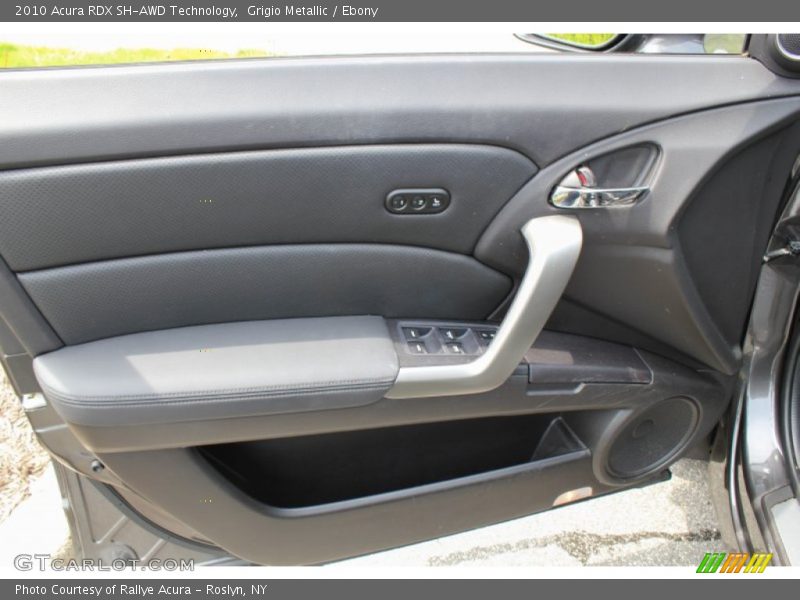 Grigio Metallic / Ebony 2010 Acura RDX SH-AWD Technology