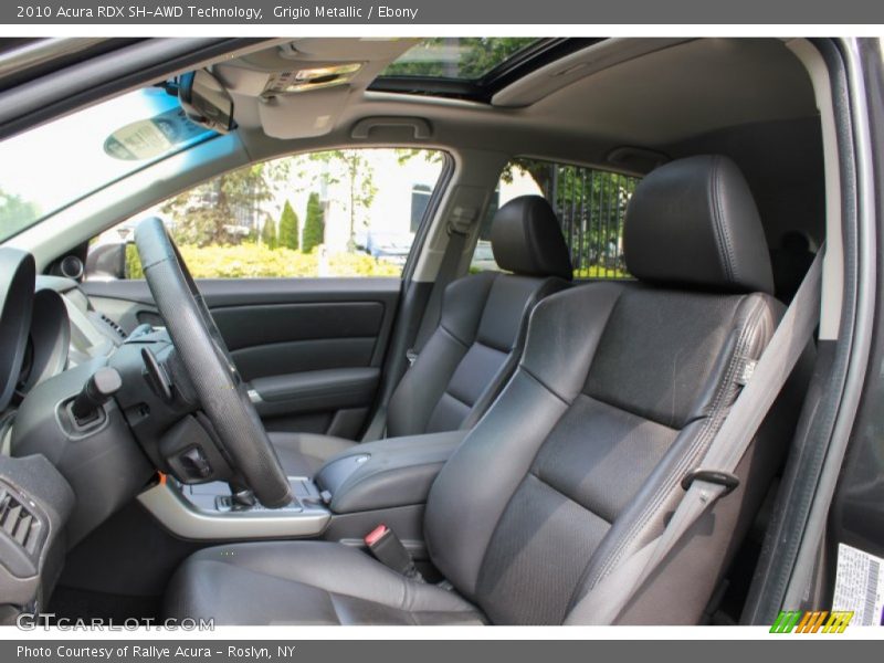 Grigio Metallic / Ebony 2010 Acura RDX SH-AWD Technology