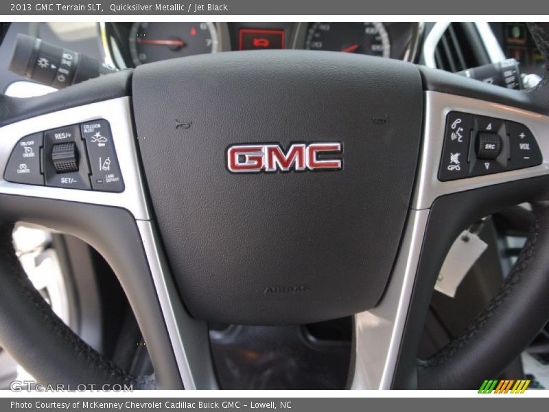 Quicksilver Metallic / Jet Black 2013 GMC Terrain SLT