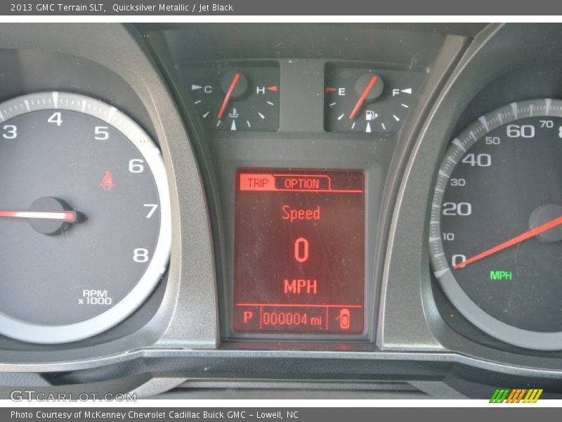 Quicksilver Metallic / Jet Black 2013 GMC Terrain SLT