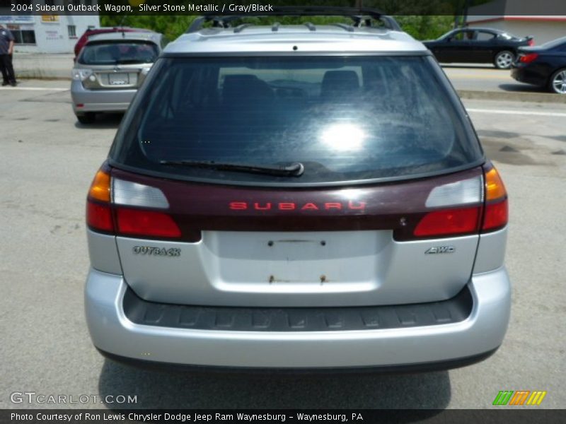 Silver Stone Metallic / Gray/Black 2004 Subaru Outback Wagon