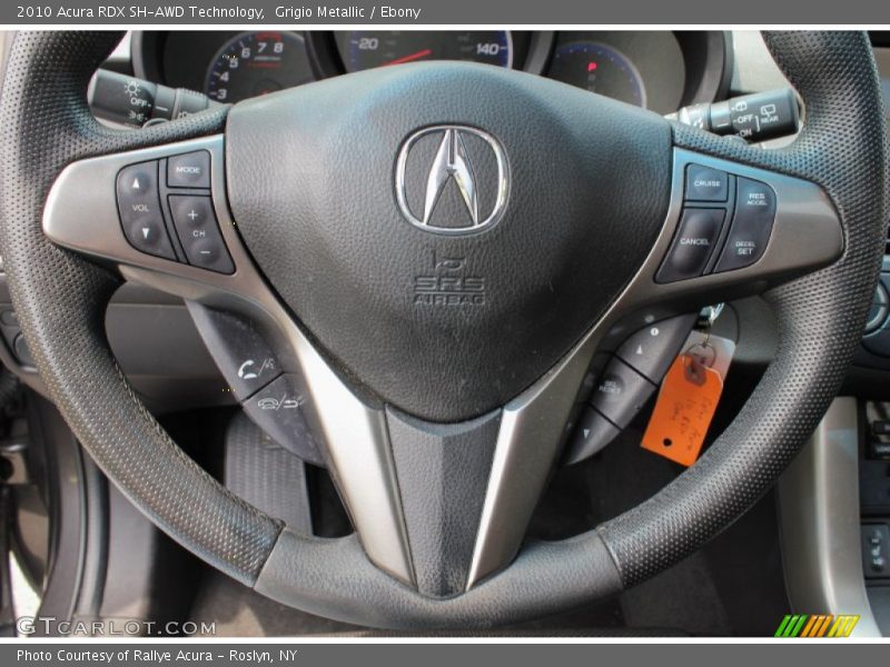 Grigio Metallic / Ebony 2010 Acura RDX SH-AWD Technology