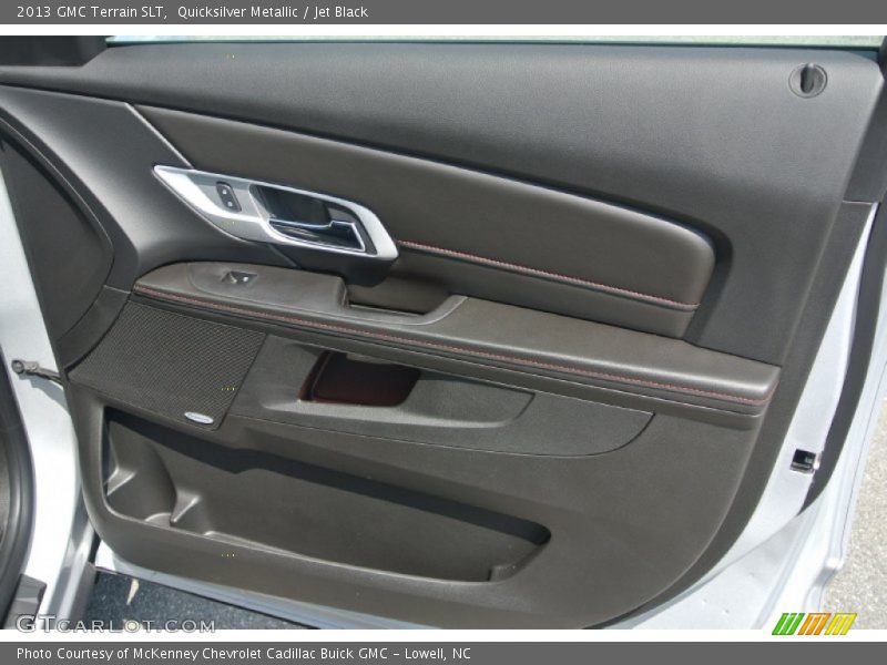 Quicksilver Metallic / Jet Black 2013 GMC Terrain SLT