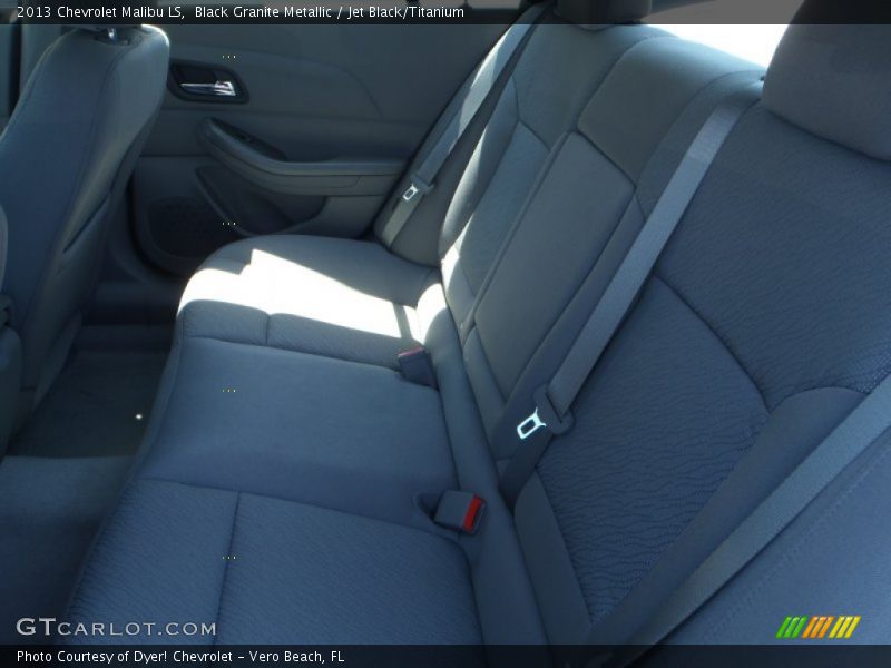Black Granite Metallic / Jet Black/Titanium 2013 Chevrolet Malibu LS