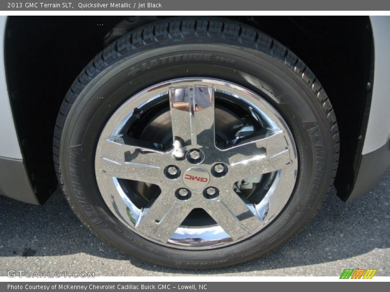 Quicksilver Metallic / Jet Black 2013 GMC Terrain SLT