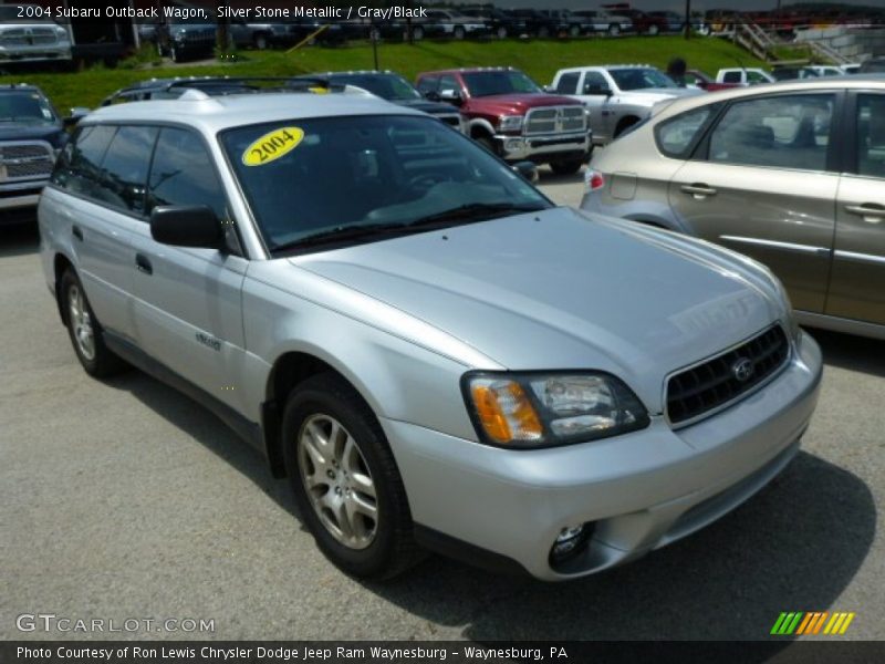 Front 3/4 View of 2004 Outback Wagon