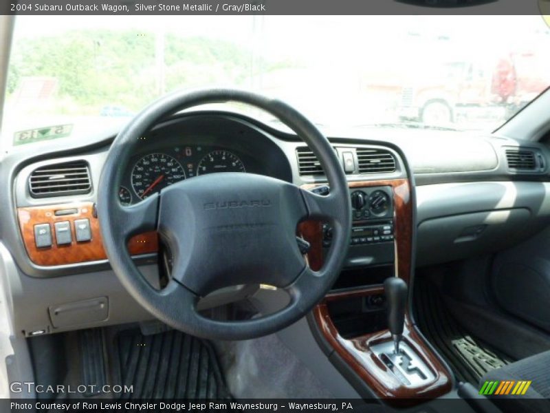 Silver Stone Metallic / Gray/Black 2004 Subaru Outback Wagon