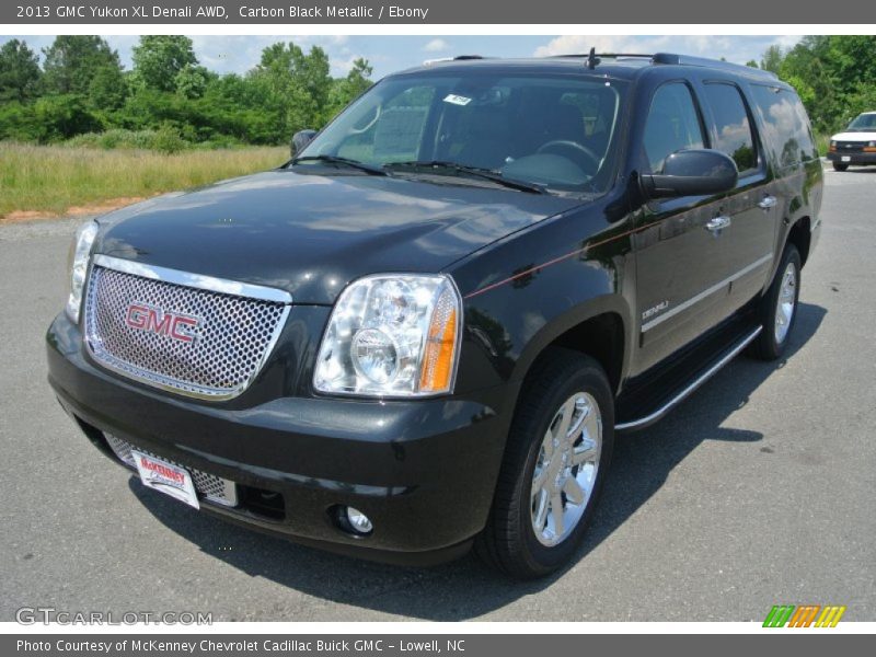 Carbon Black Metallic / Ebony 2013 GMC Yukon XL Denali AWD