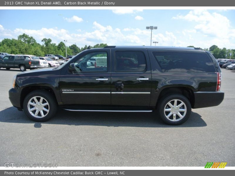 Carbon Black Metallic / Ebony 2013 GMC Yukon XL Denali AWD