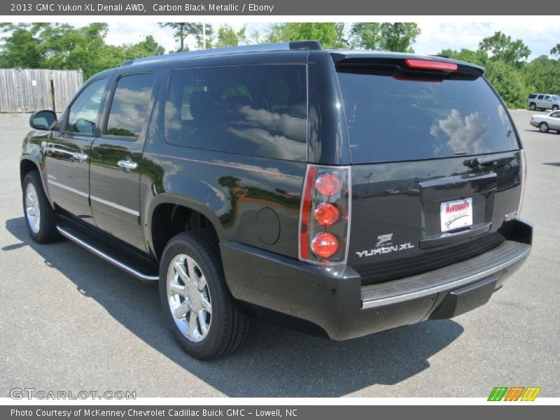 Carbon Black Metallic / Ebony 2013 GMC Yukon XL Denali AWD