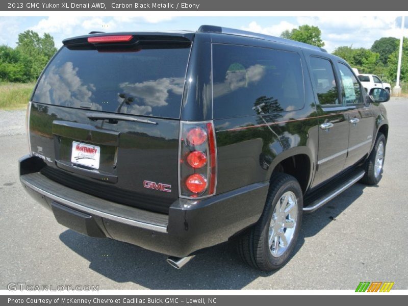 Carbon Black Metallic / Ebony 2013 GMC Yukon XL Denali AWD
