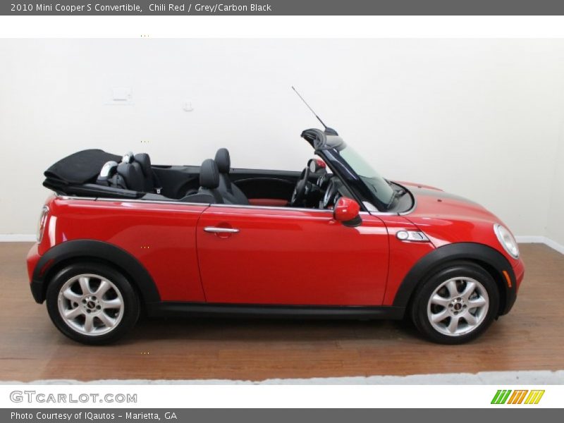  2010 Cooper S Convertible Chili Red