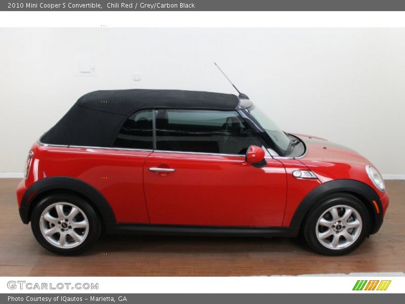  2010 Cooper S Convertible Chili Red