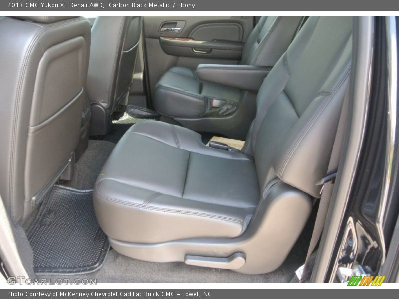 Rear Seat of 2013 Yukon XL Denali AWD