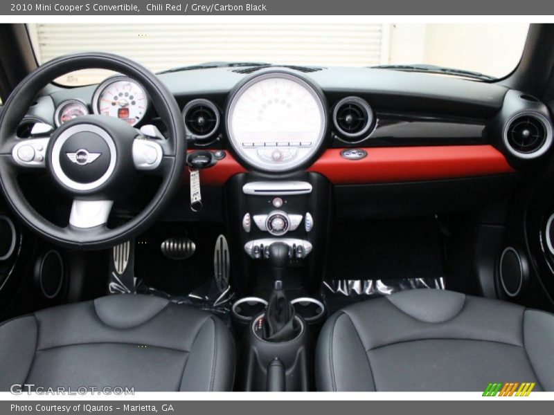 Dashboard of 2010 Cooper S Convertible