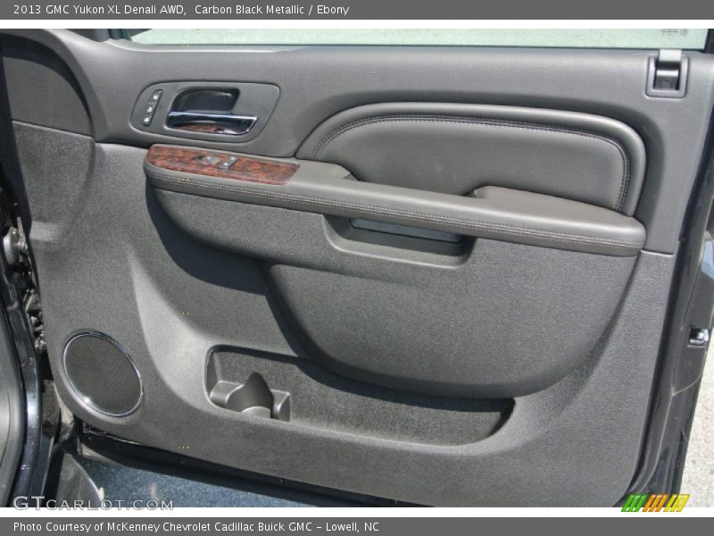 Carbon Black Metallic / Ebony 2013 GMC Yukon XL Denali AWD