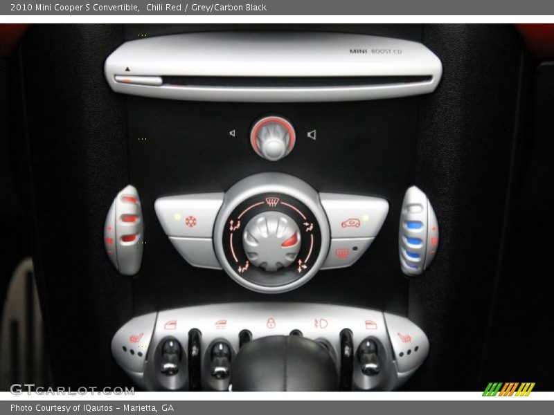Chili Red / Grey/Carbon Black 2010 Mini Cooper S Convertible