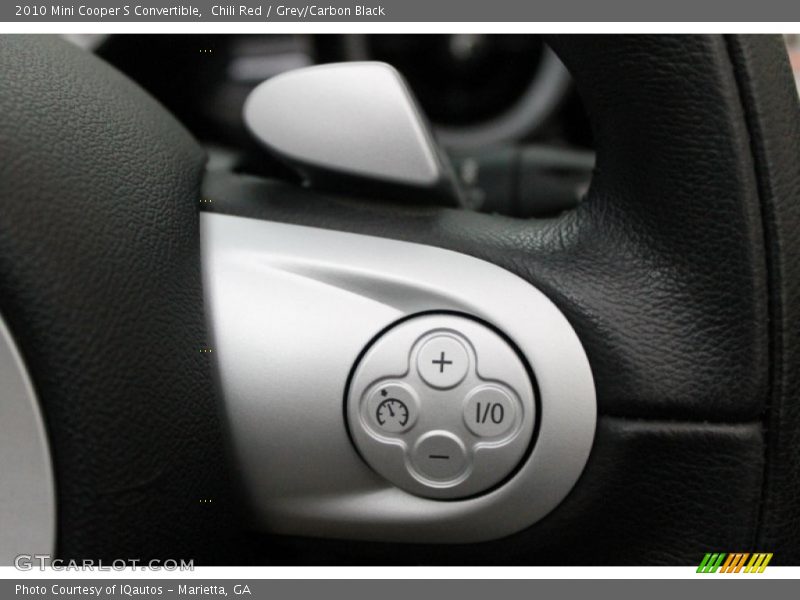 Chili Red / Grey/Carbon Black 2010 Mini Cooper S Convertible