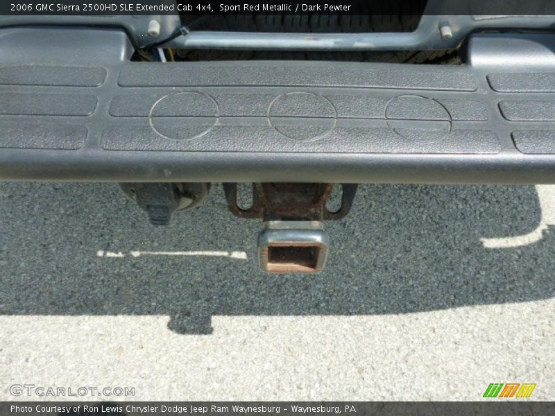 Sport Red Metallic / Dark Pewter 2006 GMC Sierra 2500HD SLE Extended Cab 4x4