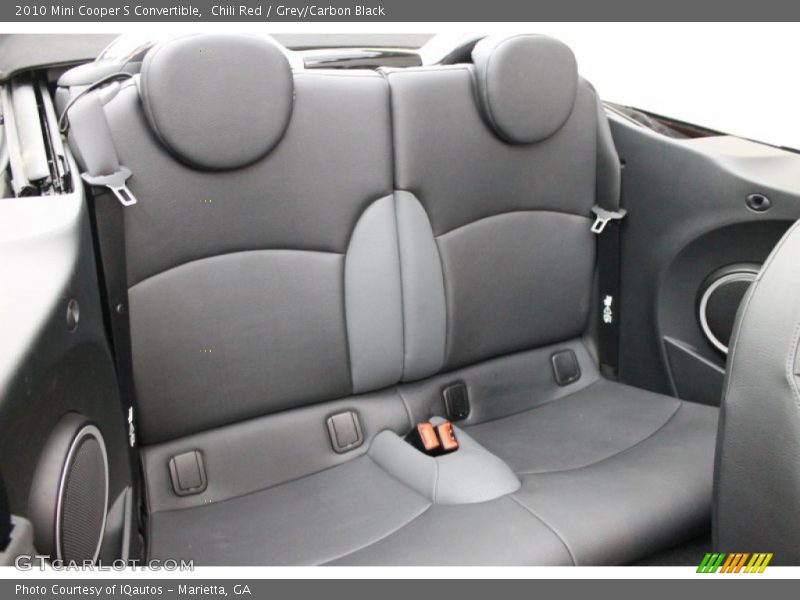 Chili Red / Grey/Carbon Black 2010 Mini Cooper S Convertible