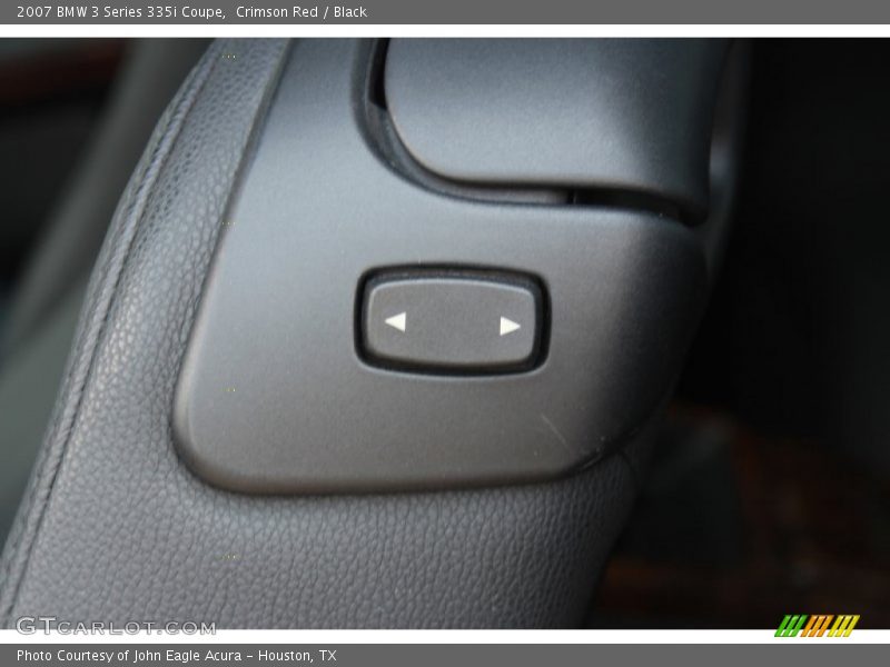 Crimson Red / Black 2007 BMW 3 Series 335i Coupe