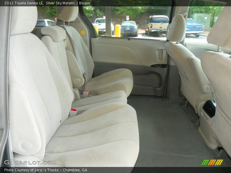 Silver Sky Metallic / Bisque 2011 Toyota Sienna LE
