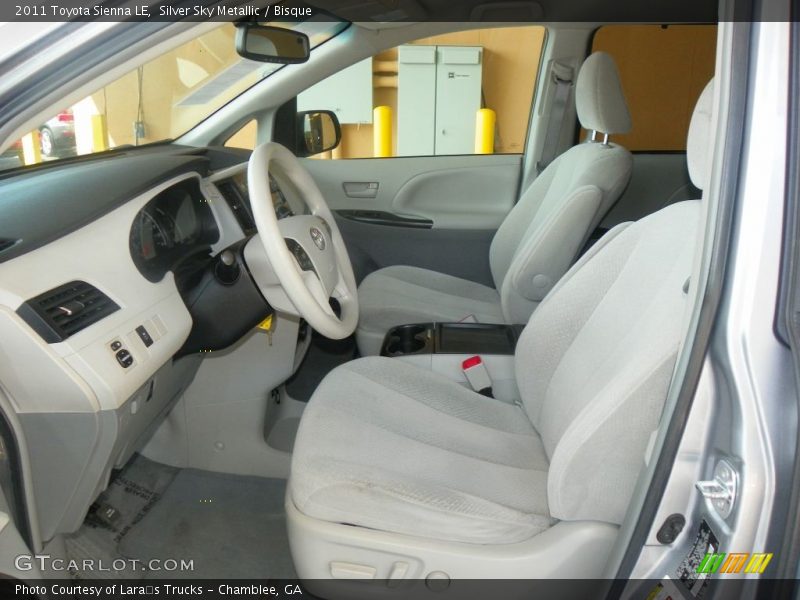 Silver Sky Metallic / Bisque 2011 Toyota Sienna LE