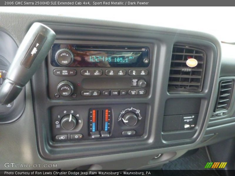 Sport Red Metallic / Dark Pewter 2006 GMC Sierra 2500HD SLE Extended Cab 4x4