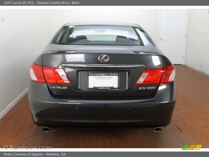 Smokey Granite Mica / Black 2007 Lexus ES 350
