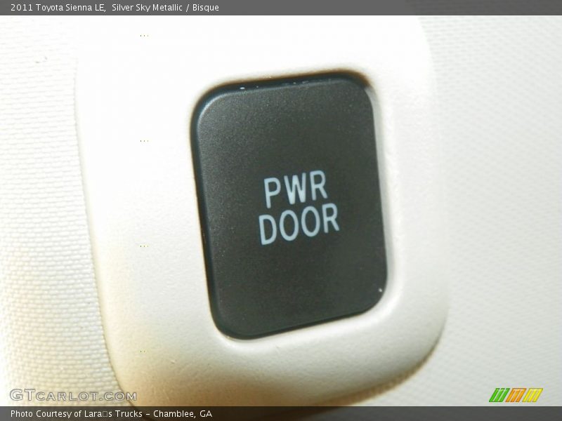 Silver Sky Metallic / Bisque 2011 Toyota Sienna LE