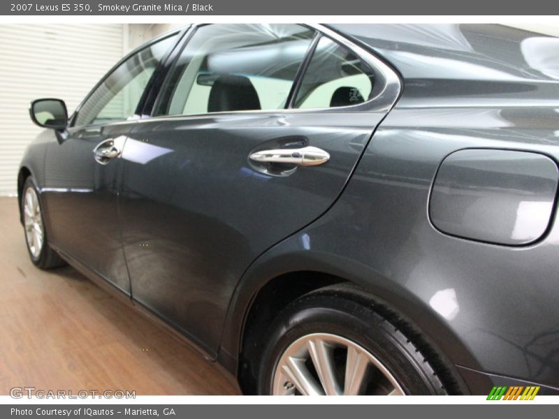 Smokey Granite Mica / Black 2007 Lexus ES 350